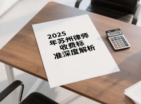 2025 年苏州律师收费标准深度解析：专业服务与市场调节的平衡